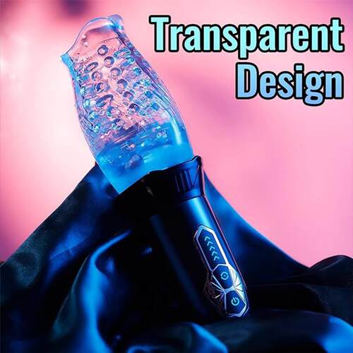 ACross-border Bellucci Rotating Transparent Crystal Vibratin