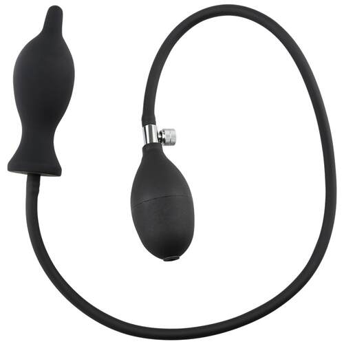 SM inflatable bullet anal plug vibration expansion anal expa
