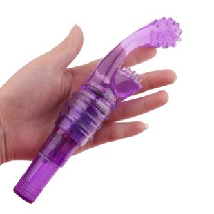Finger G spot flirting vibration massage stick female mastur
