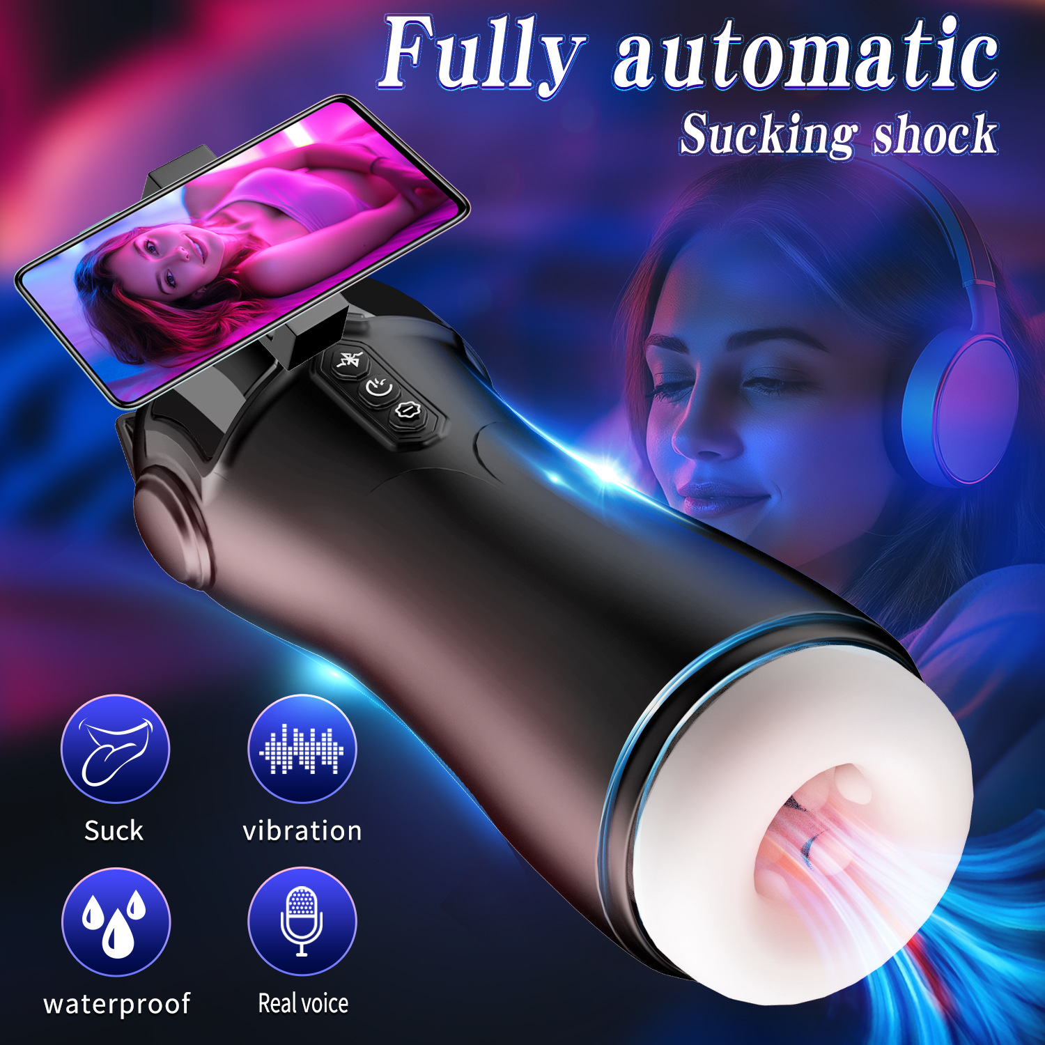 Sex Toy for Men Man Automatic Masturbator Penis Vibrator