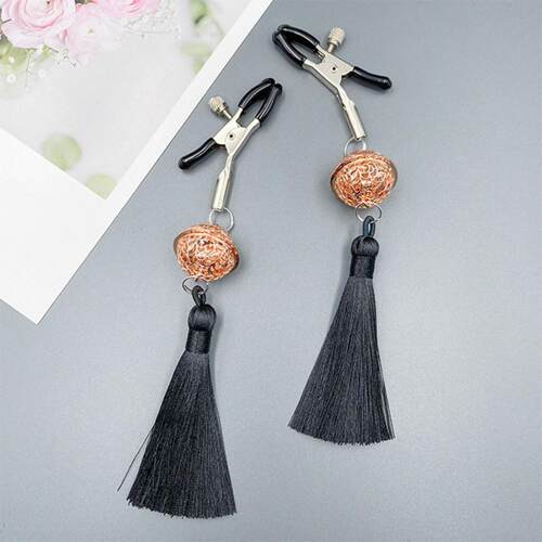 Tassel Palace Bell Milk Clip Yin Clip Anal Plug Men and Wome