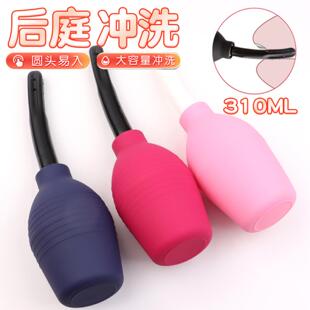 Silicone Large Capacity Enema Vaginal Irrigator Posterior An
