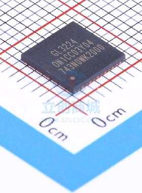 USB芯片 GL3224-ONY04 QFN-48 GENESYS(创惟)