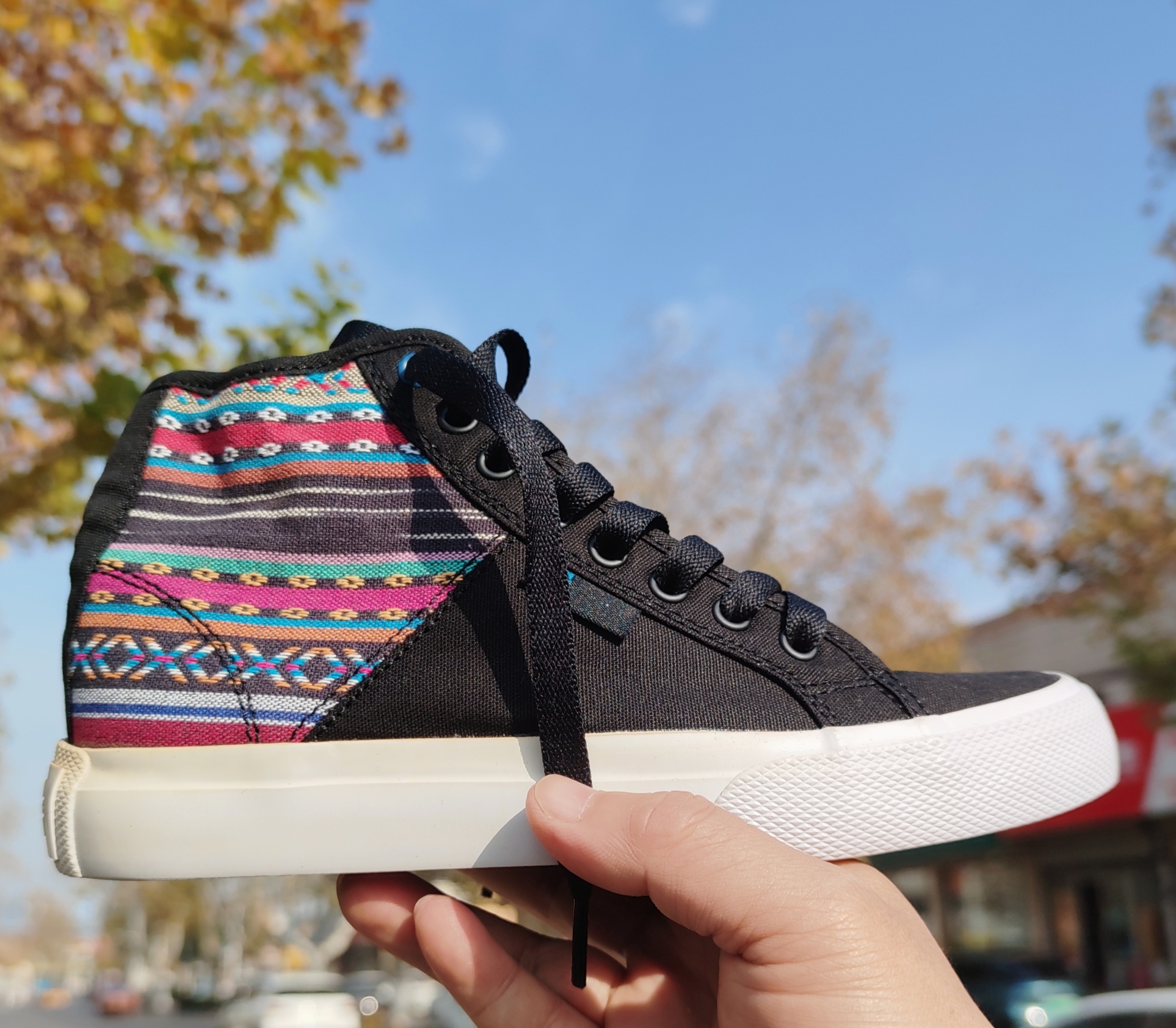 外贸原单库存 帆布鞋  实拍瑕疵 板鞋滑板鞋黑色+花江浙鲁包邮35