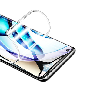 适用Realmeq3水凝钢化膜真我q3pro手机贴膜5G版抗蓝光q3i全屏全覆盖q3s全包边por防摔q3t保护软膜oppo屏保