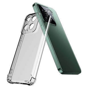 适用小米14手机壳14pro新款14的高端保护xiaomi透明14por全包MIUI防摔十四高级14 pro硅胶mi男女pr0超薄外套