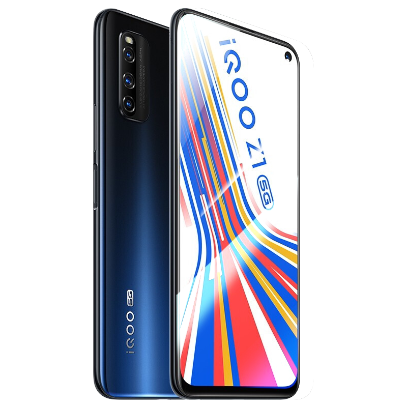MOSBO适用iqooz1钢化膜vivoiqooz1x全屏vivo iqoo z1x覆盖iqoozi蓝光iq00手机iqz1钻石ipooz1防摔iqz1保护