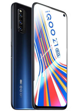 适用iqooz1钢化膜全屏钻石保护膜