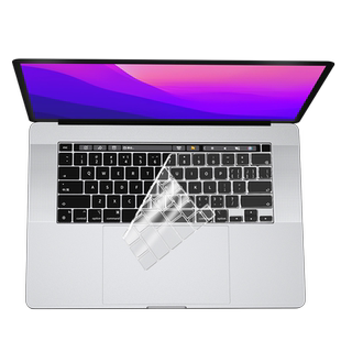 适用MacBook键盘膜pro13键盘贴air13.3苹果电脑mac笔记本M1保护膜14防尘罩16寸13.6快捷键透明12超薄全覆盖15