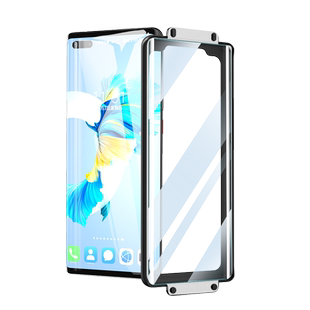 适用华为mate40pro手机膜mate30微晶陶瓷钢化膜mata50E水凝epro曲面pro+全包RS保时捷M40版por十mete贴膜60壳