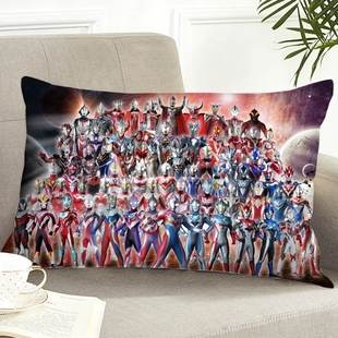 奥特曼枕头赛罗迪迦儿童枕头套男孩子小学生午睡专用卡通生日礼物