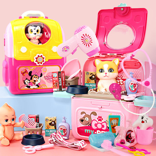 玩偶背包小动物过家家