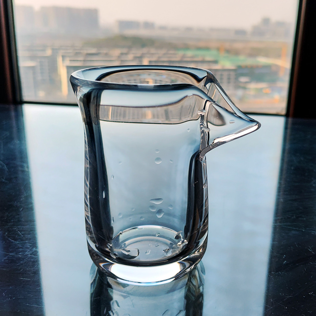 夏洛克中式公道杯天然水晶全净体图片