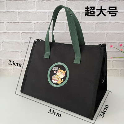 大容量铝箔保温手提饭盒袋午餐包