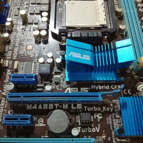 可维修华硕主板M4A88T-M   LE   AM3接口880芯片