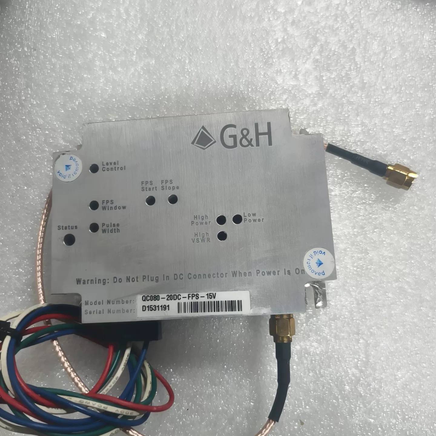 可维修QC080-20DC-FPS-15V GH射频开关，原议价图片