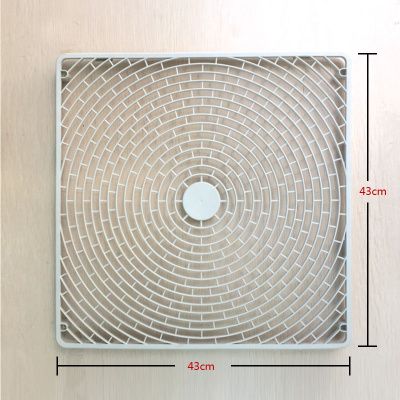 家用志高空调外机塑料网罩格栅圆形主机出风挡板保护电扇罩清新风