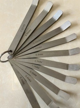 天然气专用气门塞尺 重汽潍柴福康 玉柴 锡柴燃气车气门塞尺