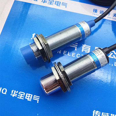 电感式接近开关LJ18A3-5-Z/AX直流三线常闭全螺纹探头传感器24VDC