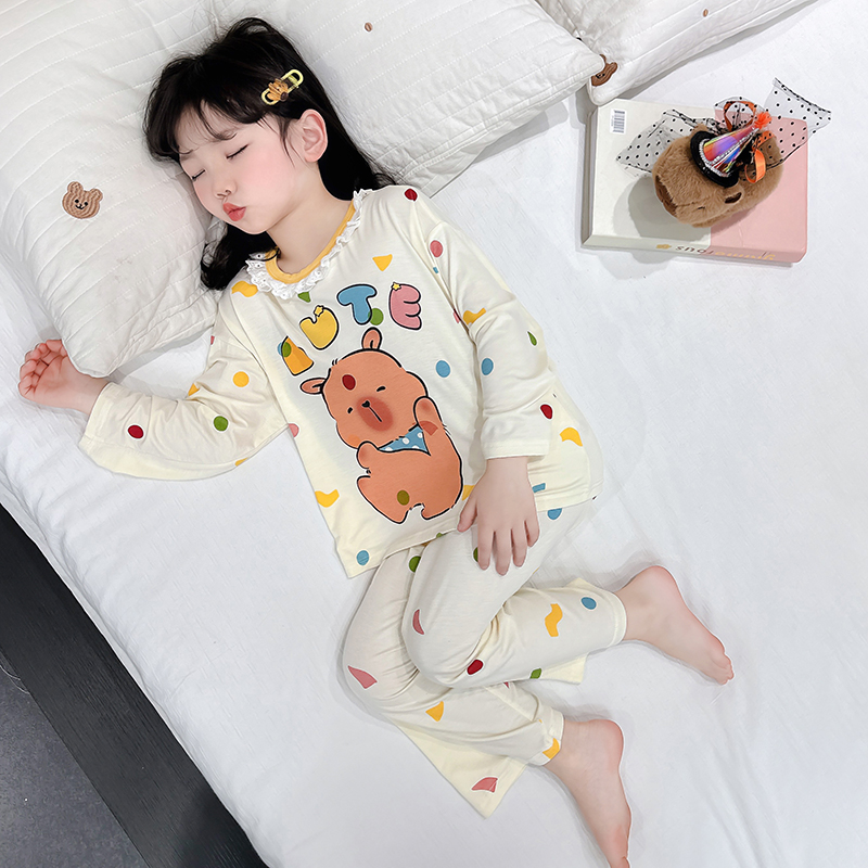 超丝滑透气薄款莫代尔~卡皮巴拉