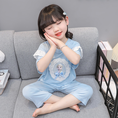 超吸汗透气薄款莫代尔~艾莎公主