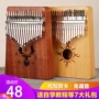 Lingbaqin kalimba người mới bắt đầu nhạc cụ ngón tay thẻ piano ngón tay bạch huyết đàn piano Kalimba 17 thẻ âm thanh - Nhạc cụ phương Tây đàn vĩ cầm