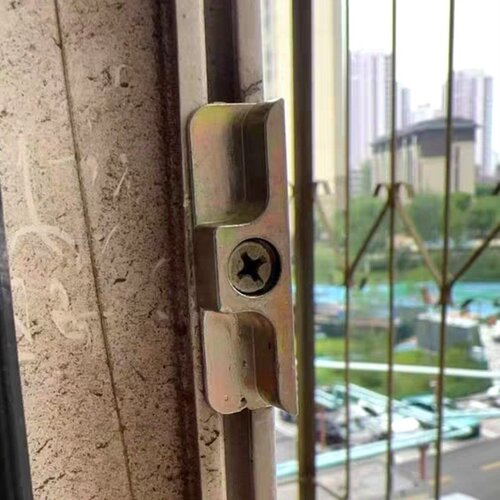 卡扣配件搭扣门窗传动器内外窗配套联动杆挡扣塑钢平开锁点加高