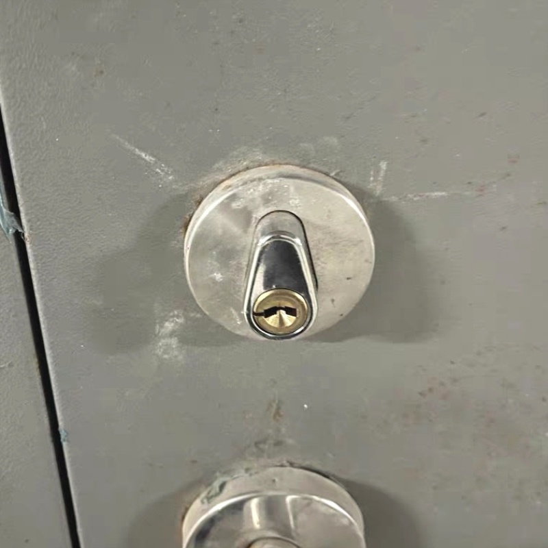 通开消防门锁防盗门管井门通道锁通用型安全门配件水电门锁短加长