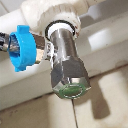 4分冷热水三角阀水龙头304不锈钢加厚入墙家用热水器通用加长型