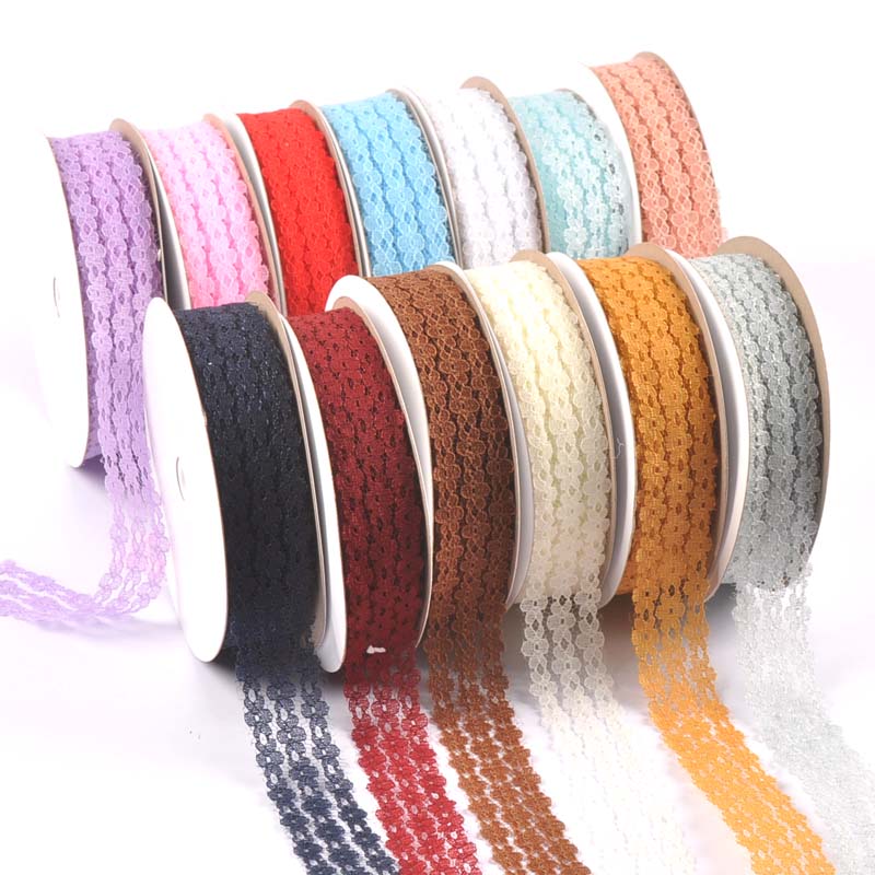 日韩系花朵蕾丝丝带彩带蛋糕鲜花礼物包装装饰缎带手工diy材料