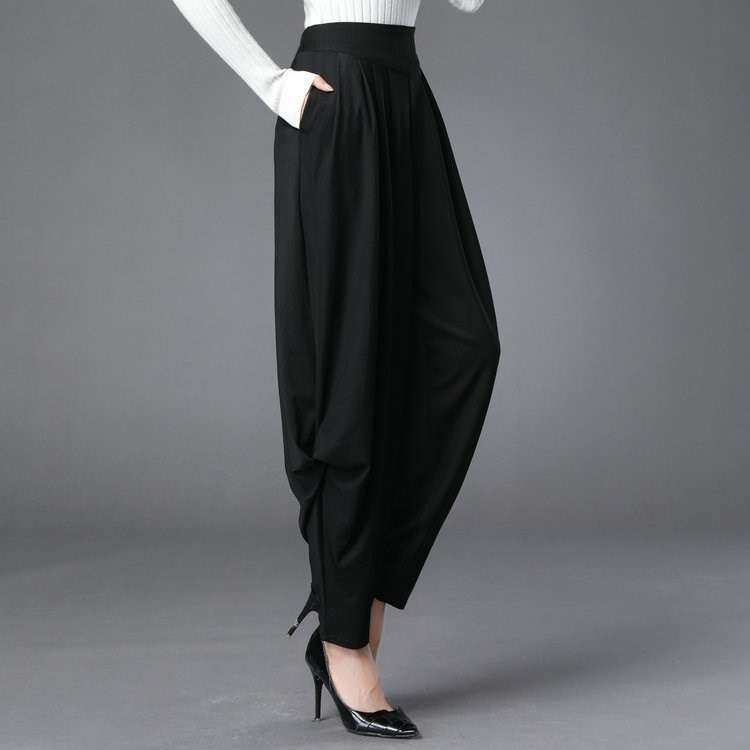 春夏灯笼裤大码宽萝卜裤高腰阔腿裤大腿裤休闲长裤灯龙裤女 阔腿|msdalam kategori Butik wanita / wanita, seluar, seluar santai - dari Buy2taobao.com untuk memberikan perkhidmatan ejen Taobao profesional membeli