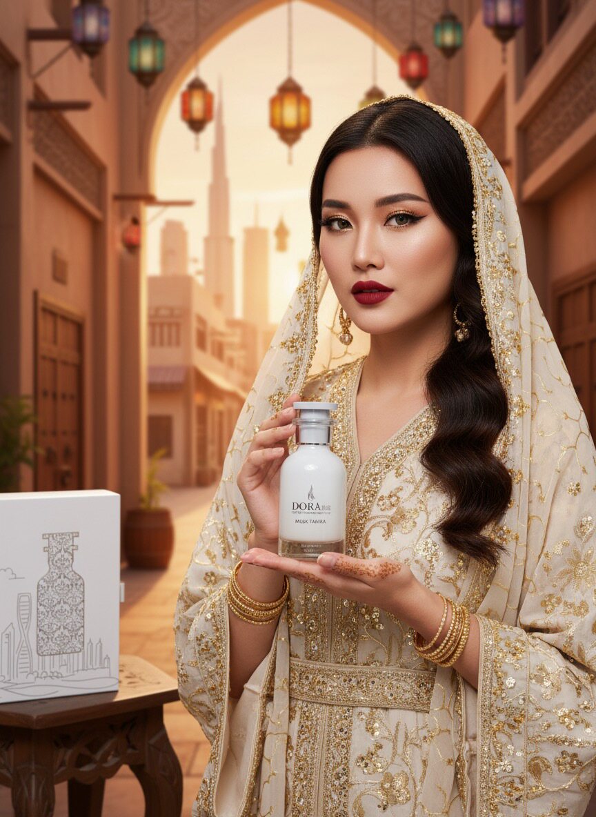 MUSKDORA多拉白麝香香水迪拜进口عطر المسك