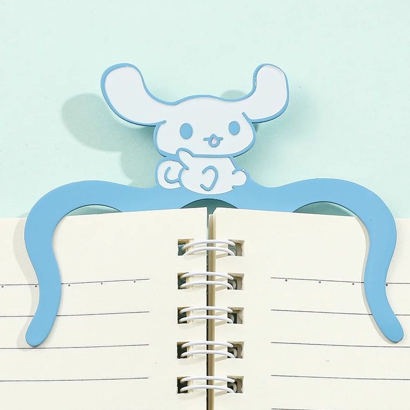 玉桂狗乐普钢琴谱夹子手账平摊分页大耳狗书签曲谱画册月桂狗书夹