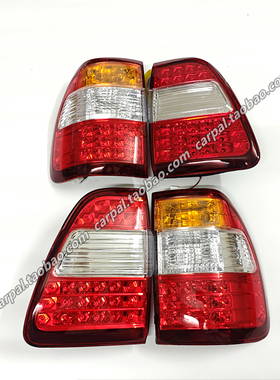 98-07款4700 LC100陆地巡洋舰酷路泽尾灯改装尾灯总成LED后刹车灯