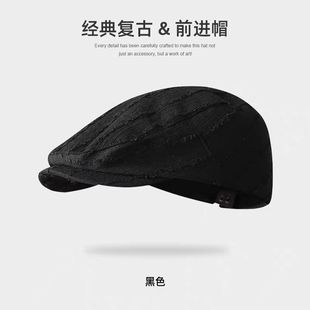 贝雷帽大头围鸭舌帽男 House日系前进帽帽子女春夏秋季 Chenyi Hat