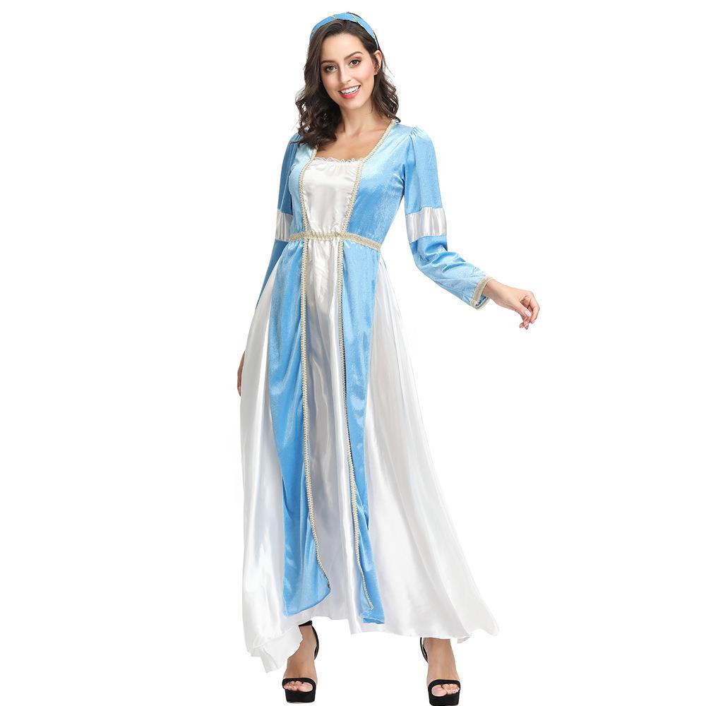 跨境朱丽叶公主裙舞台服阿拉伯女神服装少数民族牧羊人长袍连衣裙