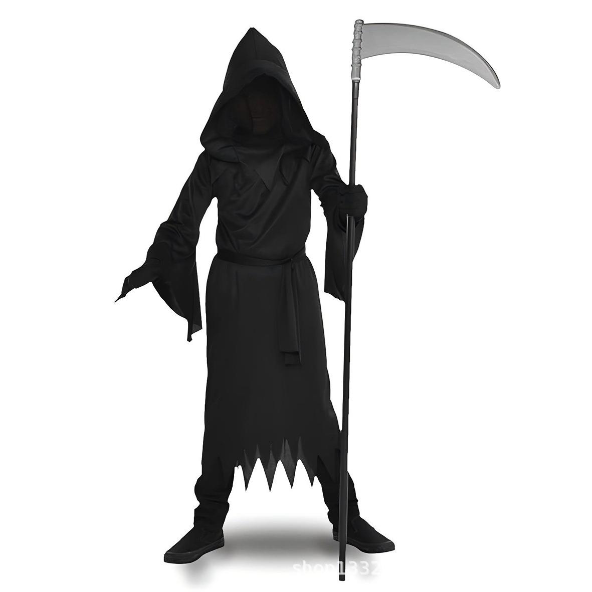 亚马逊热卖新款万圣节cosplay幽灵死神舞会派对服装套装
