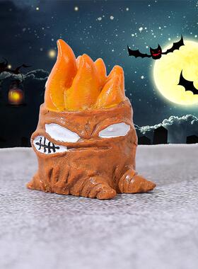 植物大战僵尸树桩家族玩偶 微景观创意摆件树桩DIY树脂卡通玩具配