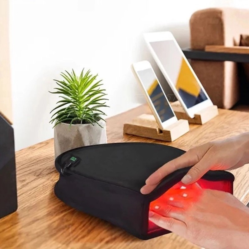 红外线热敷手套护手腕腱鞘理疗仪660 850NM红光理疗手部按摩