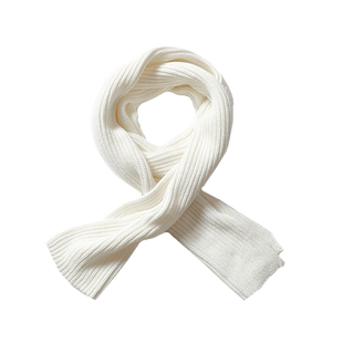 2024秋冬季新款儿童针织围巾男童宝宝纯棉毛线围脖小孩童装韩版潮