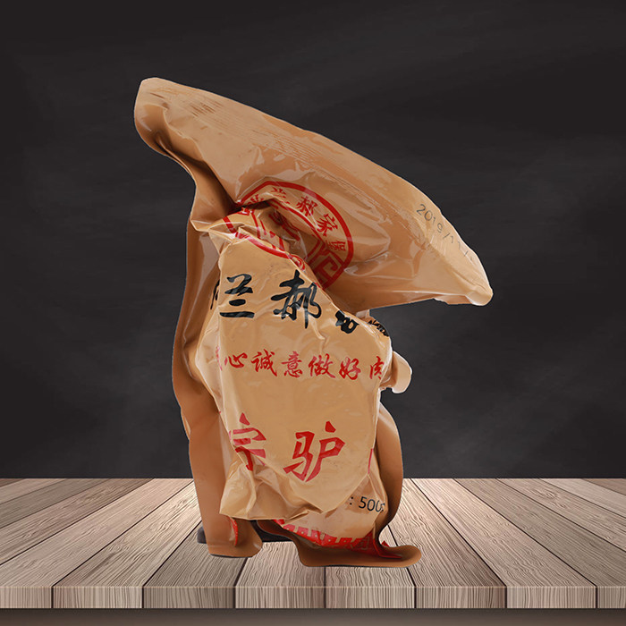 山西特产呈心张兰郝家堡驴肉牛肉原味真空熟食500g大块驴肉袋装