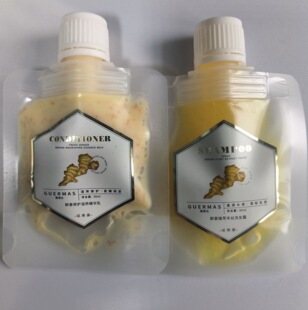 娇玛仕 生姜洗护套装鲜姜植萃洗发露鲜姜修护滋养精华乳 试用装