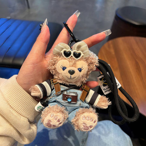 雪莉玫包包挂件毛绒公仔玩偶挂饰