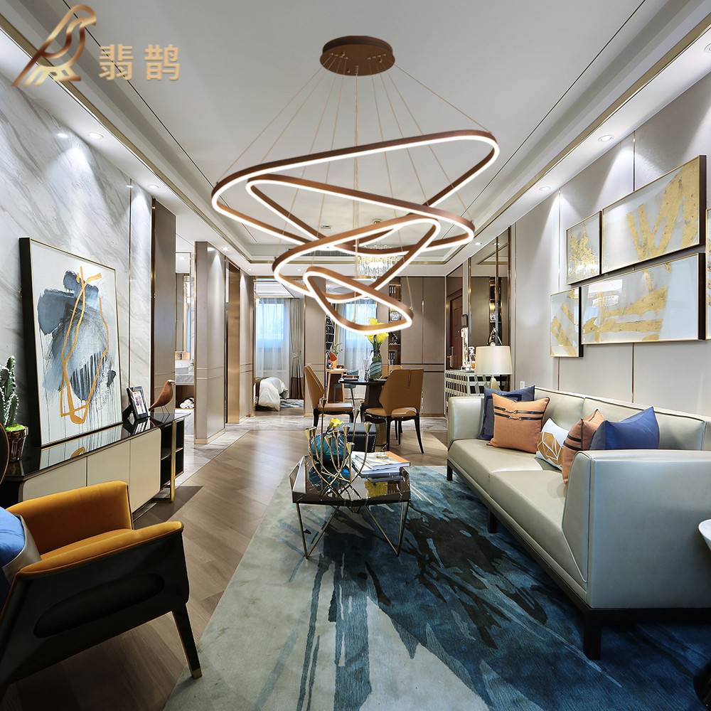 别墅复式楼跃层客厅卧室灯