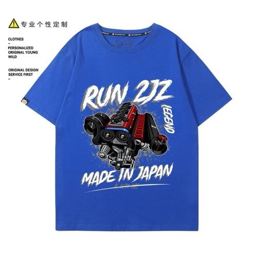 TOYOTA丰田车队服GR赛车衣服短袖男女2026夏新款纯棉百搭儿童T恤