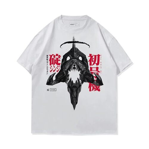 EVA联名新世纪初号机NERV短袖T恤日系二次元衣服夏季全棉