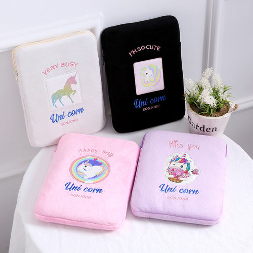 olck平板电脑包ins风可爱独角兽