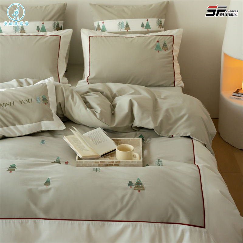 卡通秋冬加厚100s全棉磨毛四件套