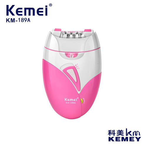 科美KM-189A电动拔毛器便携式私处剃毛器女士跨境电动脱毛器家用