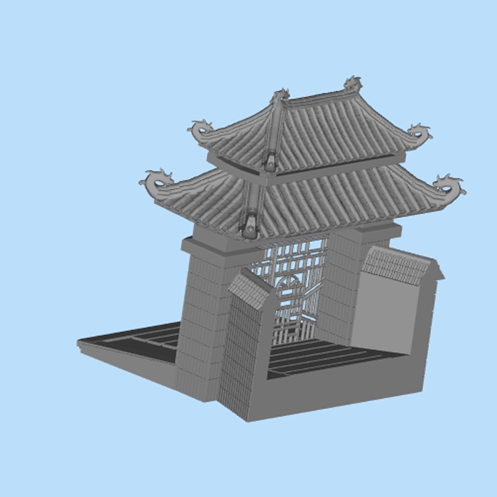 亭子模型图01200610